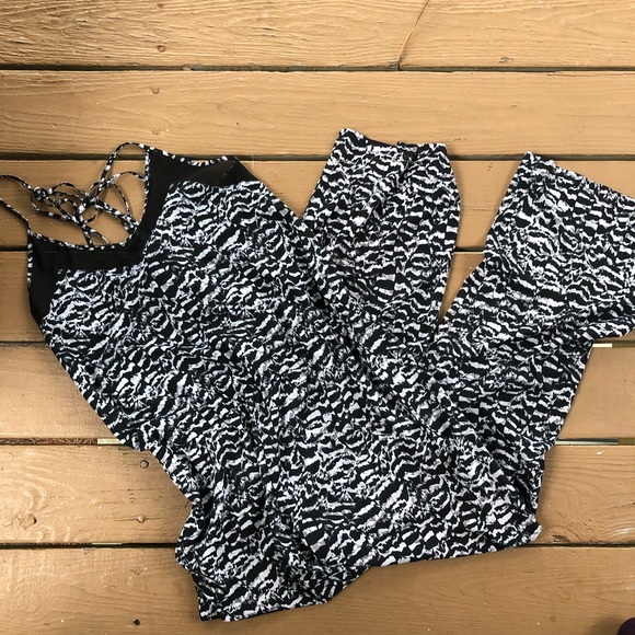 Fabletics Pants - Fabletics silk jumpsuit